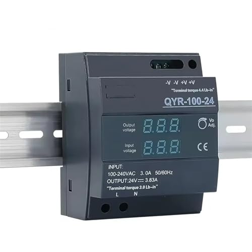 Affichage numérique LED alimentation QYR-100W-24V commutation industrielle 12V