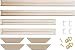 DIY Solid Wood Canvas Frame Kit 16 x20 Inch for Oil Painting & Wall Art - Customized Wooden Art Frames for Paintings & Canvases - Easy to Build Canvas Stretching System - Framed Picture Accessories