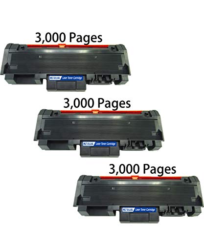 Green Toner Supply (Pack Of 3) Compatible Replacement Mltd116L Mlt-D116L Toner Cartridges Mlt D116L 116L 116 [3-Pack Black] For Sl-M2825Dw Sl-M2875Fd Sl-M2875Fw Sl-M2835Dw Sl-M2885Fw Laser Printer #TOP1