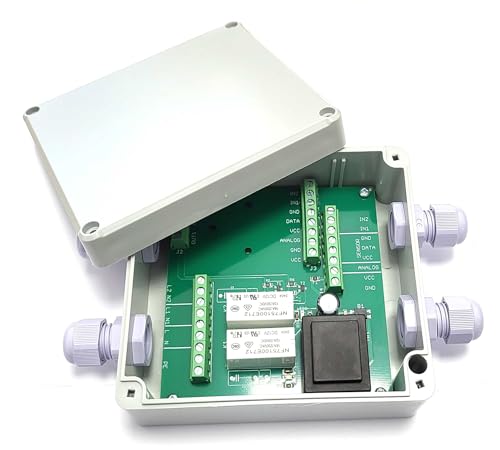 Steuerung für Shelly UNI Wifi - IP65 Gehäuse 2x 16A Relais 230V (Polypropylen)