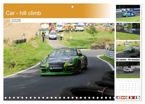 Car - hill climb (Monthly Wall Calendar 2026 16.5