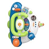 Équipé de sons moteurs authentiques, de mélodies musicales et de lumières LED colorées, le jouet portable améliore le développement cognitif grâce à des boutons et des commandes rotatives conçus pour les petites mains