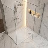receveur de douche 70 x 100 ceramique Bac de douche Receveur de douche rectangulaire 70x120 cm en céramique antidérapante Gemma 2  Dolomite