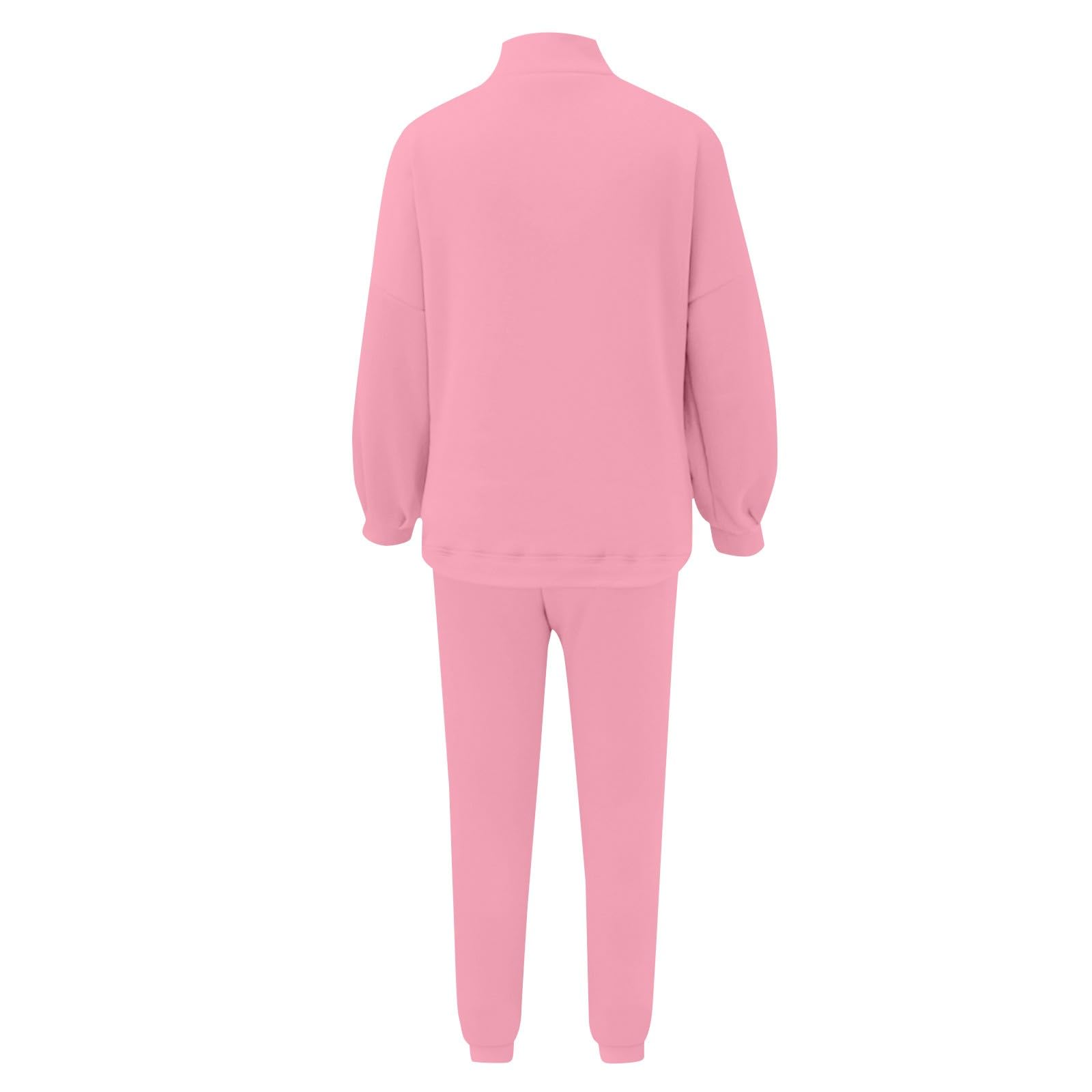 Tuta Donna Casual 2 Pezzi Completi Palestra Manica Lunga Girocollo Completo Sportiva Tuta Da Ginnastica Casual Set Top E Pantaloni a Gamba Larga Tute Per Jogging Fitness Yoga Da Casa Autunno