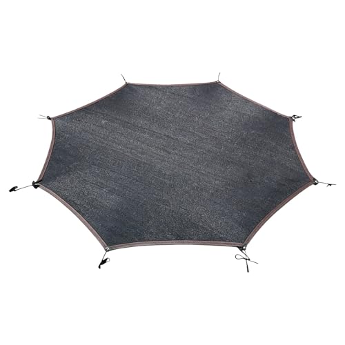 Protección solar para exteriores negra: sombra ideal para jardín y parque infantil