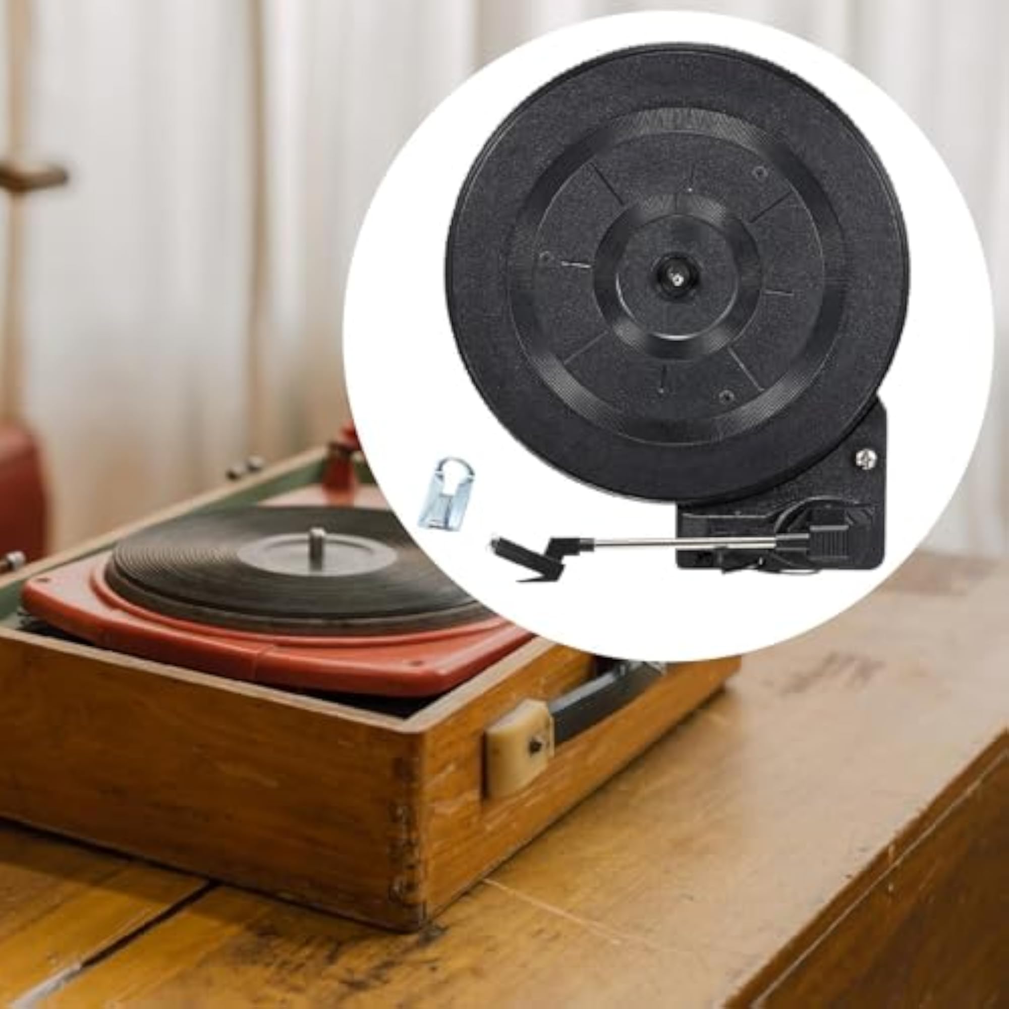 Vinyl Record Player Easy to Use Automatic