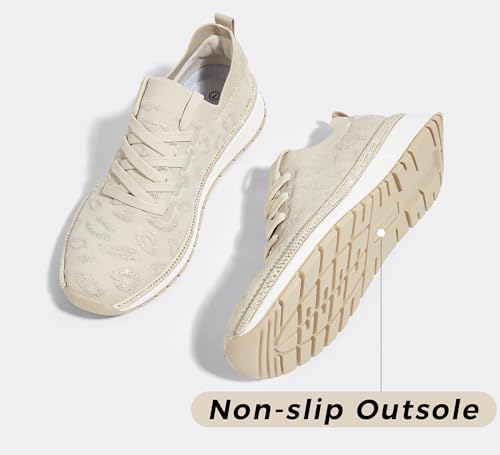 LUCKY-STEP-Women-s-Mesh-Slip-on-Sneaker-Elastic-Sock-Knit-Comfortable-Breathable-Lightweight-Fashion-Casual-Walking-Shoes