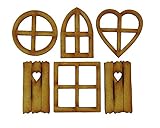 Eine perfekte Ergänzung für unsere 3D Holz Fee Türen und Eröffnung hölzernen Fee Türen. Geeignet für den Innenbereich. Kann im Freien verwendet werden, einmal mit einem geeigneten Äußeren-Lack versiegelt.