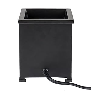 Elanze Designs Love Story Ours My Favorite Hearts Black Metal Electrical Wax Tart & Oil Glass Lantern Warmer Elanze Designs Love Story Ours My Favorite Hearts Black Metal Electrical Wax Tart Oil Glass Lantern Warmer