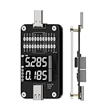Analyse polyvalente : Ce testeur de chargeur utilise un adaptateur Type-C pour une compatibilité étendue. Il permet d'établir des connexions d'appareils s, un diagnostic précis des protocoles de charge et la vérification du de données. Parfait pour évaluer facilement de nombreux appareils intelligents.