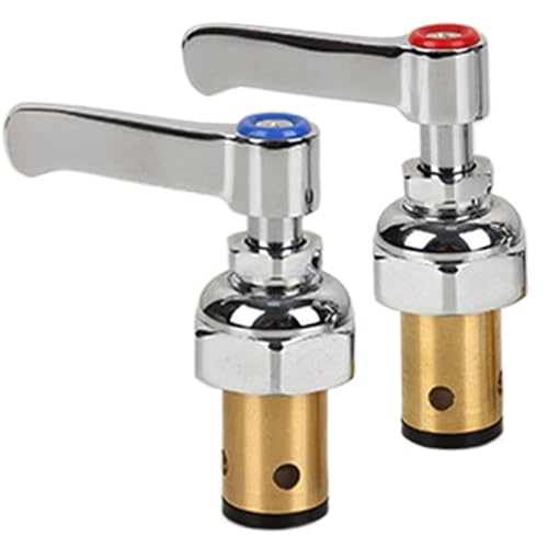 Robinets cuisine en cuivre robustes avec têtes de remplacement durables pour évier