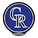Colorado Rockies LED Power Decal Car Window Light