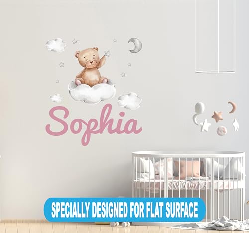 Vinilo Decorativo Personalizado Teddy Bear 15x15 pulg miniatura 3