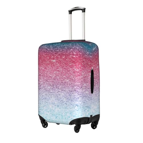 Housse de bagage élastique rose violet bleu pastel taille M