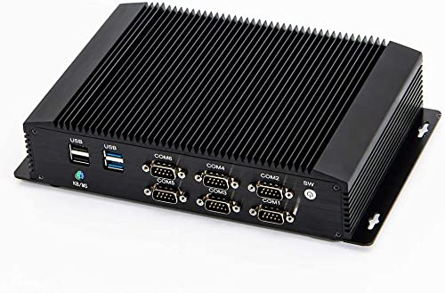 Amazon.com: PARTAKER Industrial Computer, Fanless Mini PC, Win-11 or Linux Ubuntu, I5 8250U 8260U, I27, 2 x LAN, GPIO, 6 x COM RS232 422 485, 16G RAM, 512G SSD : Electronics | Partaker Mini Gaming PC,Desktop Computer,Powerful Mini PC with Cor | ミニ