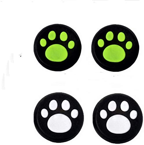 4 piezas de silicona analógica para pulgar y joystick para Nintendo PS4, PS3, Xbox 360, Xbox One Switch Pro Wii u de repuesto (#16)
