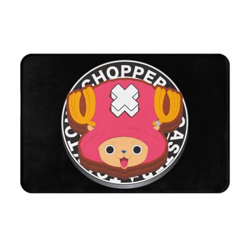 玄関マット ワンピース トニートニー・チョッパー トイレマット バスマット 吸水速乾 滑り止め 抗菌 防臭 丸洗い可能 おしゃれ ふわふわ 柔らかい 40×60cm