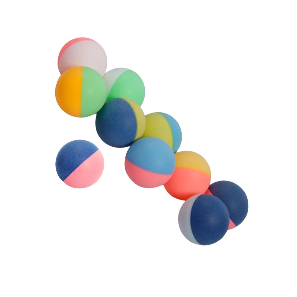 Paowsietiviity Ping-Pong Balls Scene Layout Decor Small Multi-color Game Pet Ball Toy Pets Supplies Playing Prop Dog Plaything Cats Dogs Toys
