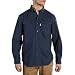 Carhartt Men's Big & Tall Long Sleeve Solid Work Shirt,Navy,X-Large Tall