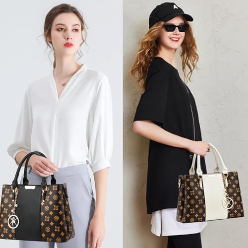 Image of KURGOOL Women Purses and Handbags Top Handle Satchel Shoulder Bags Messenger Tote Bag for Ladie