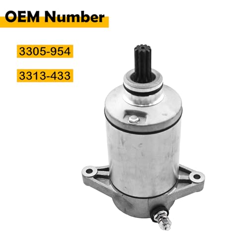 Motor de Arranque 3305-954 Compatible con Arctic CAT 366cc 4x4 2008, 400cc TRV 2010-2015, 450 2010-2015, XC 450 2011-2017, Reemplazo 3313-433 miniatura 2