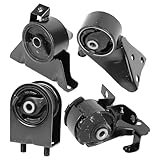 Engine Motor Mounts Set - Compatible with 1999-2003 Mazda Protege, 2002 2003 Mazda Protege5 L4 1.8L 2.0L Auto Transmission, Replace# A6486 A6481 A6485 A6464, Set of 4