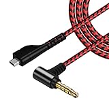 Replacement for Arctis Headset Cord, Replacement Audio Cord Compatible with Arctis 3, Arctis 5, Arctis 7, Arctis Pro Wireless, Arctis Pro Gaming Headset 6.5 Feet Nylon Braided