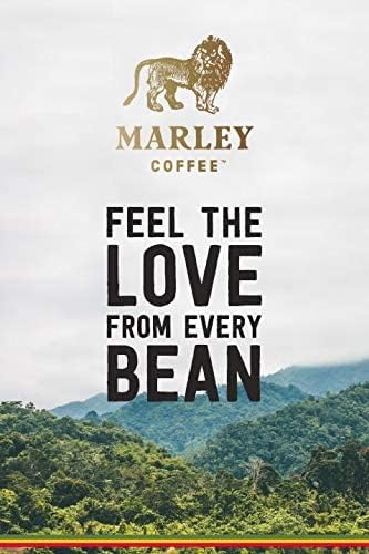 Simmer Down Swiss Water Decaf Medium Roast Organic Decaffeinated Coffee Beans, Marley Coffee, From The Family of Bob Marley, 227g