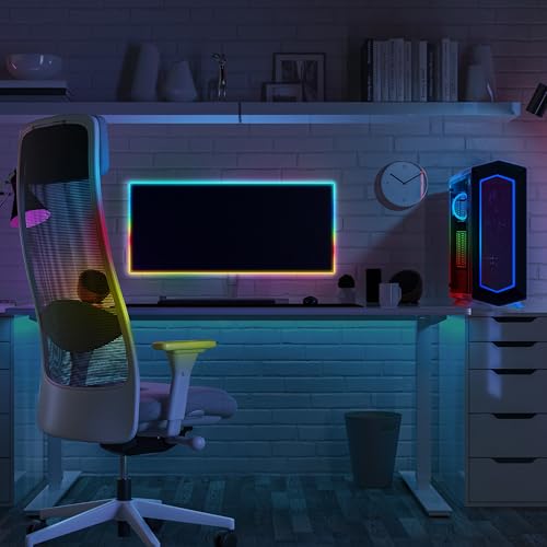 Image of Feit Electric Smart LED Strip Light, 100 Ft, Color-Changing RGB + Tunable White, 2.4GHz Wi-Fi App & Remote Control, Alexa & Google Home Compatible, Flexible Light Strip, TAPE100 /RGBW /AG