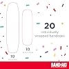 Band-Aid Brand Sterile Adhesive Individually Wrapped Bandages for Kids Featuring Nickelodeon Paw Patrol Characters, First Aid & Wound Care of Minor Cuts & Scrapes, Assorted Sizes 20 ct