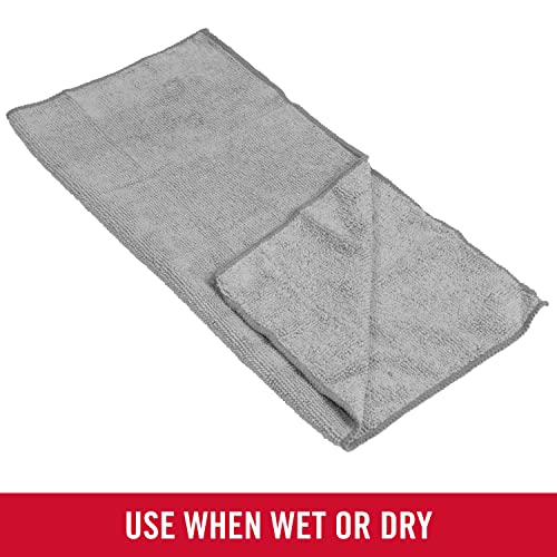 Image of Rubbermaid All Purpose Microfiber Cleaning Cloth Towels, 12 inchx12 inch, Non-Scratch, Reusable /Washable for Cleaning /Wiping /Polishing for Home /Kitchen /Car (Pack of 300)