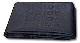 Ultimate JDM Bride Car Seats Fabric | 79”x 59”| Made in Japan Material | Stylish & Fade-Resistant Racing & Bucket Seats Decoration | Soft & Smooth Interior Customization Fabric | (Black)