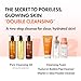 Hanskin AHA Pore Cleansing Oil for Dry Skin, Exfoliating, Waterproof Makeup Sebum Remover Facial Oil Cleanser for Face, Moisturizing for Soft Skin, Korean Skincare [AHA/10.14 oz.]