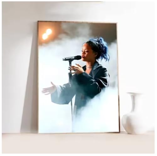 Tableau Rihanna Toile Premium MZOwallpaper Éclat HD