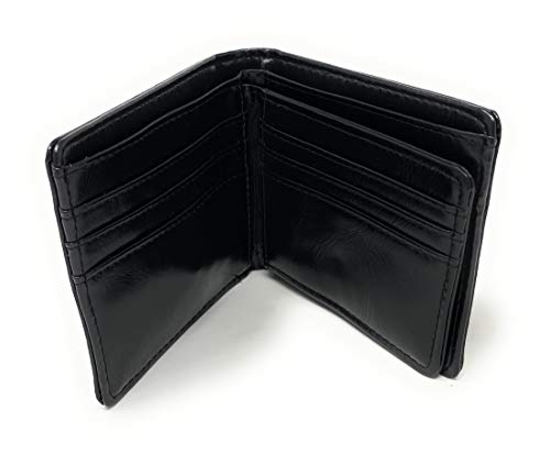 Shag Wear Bear Paw Animal Wallet for Men and Teen Boys Vegan Faux Leather 4" Brown3