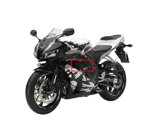 Ailes spoiler carénage CBR600RR cache moto protection flanc