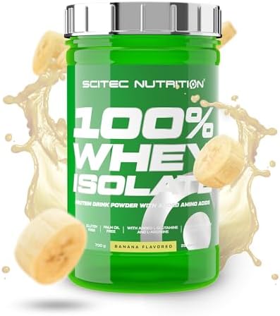 Scitec Nutrition 100% Whey Isolate - Pure Protein Power avec BCAA...