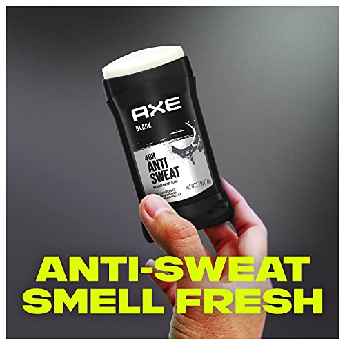 Axe Antiperspirant Stick For Men 48 Hour Sweat And Odor Protection For Long Lasting Freshness, Black Frozen Pear And Cedarwood Men's Deodorant 2.7Oz #TOP6