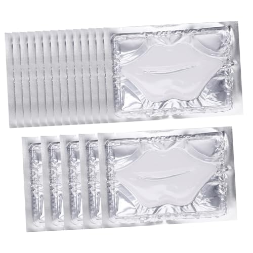 NULYLU Collagen Moisturizing Lip Mask 25pcs Whitening Anti-drying Gel Lip Pads Suitable for Night Treatment