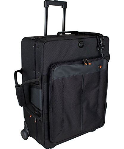 Étui pour trompette Quad Protec IP301QWL iPac noir à roulettes pour 4 trompettes