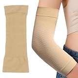 Naqqios Handärmel für Männer und Frauen, Kompressionsarmärmel für dünnen Schutz für die Haut älterer Menschen – Schlankheitsschutz gegen Abrieb und Prellungen, Hautfarbe (1 Paar), Consulte la