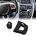 Front Right Steering Wheel Switch Button Cover Replacement for Land Rover Discovery Sport 2015-2019 Car Trim Frame Panel Accessories Replace # LR095537/ LR095540
