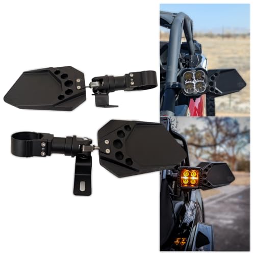 IronSight UTV Side Mirrors for Polaris RZR & Can-Am Maverick