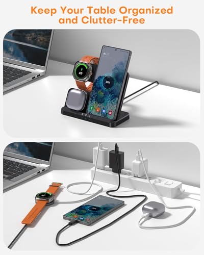 65% Off Indigotech 3-in-1 Wireless Charger for Samsung - Image 4