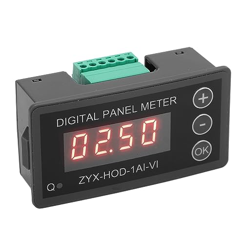 SEAFRONT Panel de Generador de Señal 0-20MA/4-20MA/0-10V/0-5V Simulador de Señal de Voltaje Ajustable con Pantalla Digital LED y Ajuste de Llave