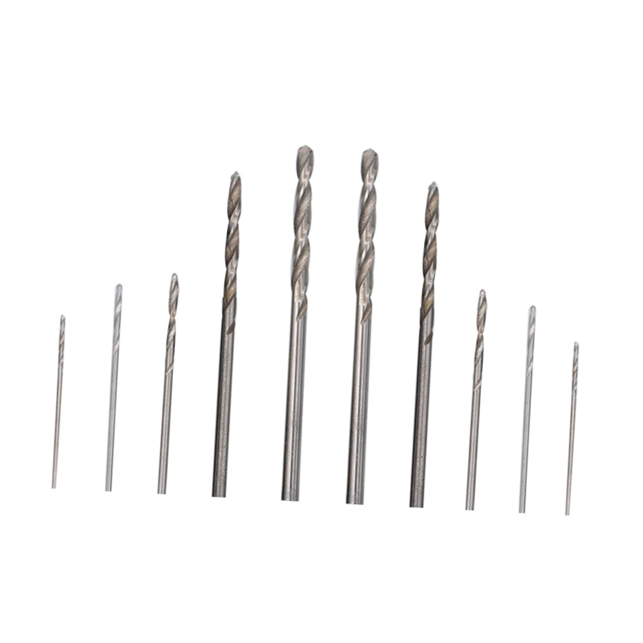 Gatuida 150piezas Brocas De Precisión De Rápido Para Madera Plástico y Aluminio Brocas Helicoidales Para y Construcción