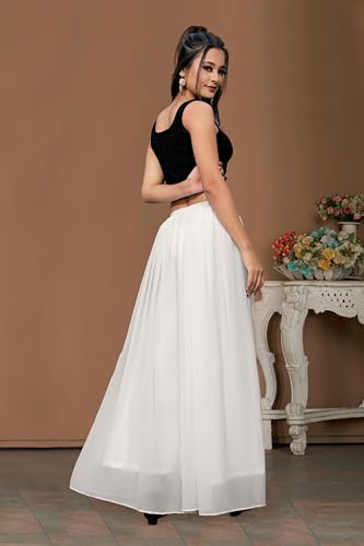Image of Georgette Bonanza Soft Flared Palazzo (MID Waist)