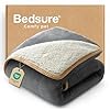 Bedsure Waterproof Dog Blankets for Small Dogs – Small Cat Blanket Washable for Couch Protection, Sherpa Fleece Puppy Blanket, Soft Plush Reversible Throw Furniture Protector, 25″X35″, Grey