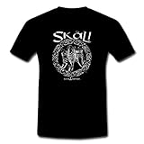  Sputnik-Shirts - Camiseta con diseño de tabla de Negro M