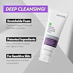 Nosca9 Deep Pore Cleansing Foam for Sensitive Skin | Korean Skincare Face Wash with 17 Amino Acids, White Clay & Patented Pore-Shrinking Ingredient | Deep Cleansing & Moisturizing (5.07 fl. oz) - Image 2